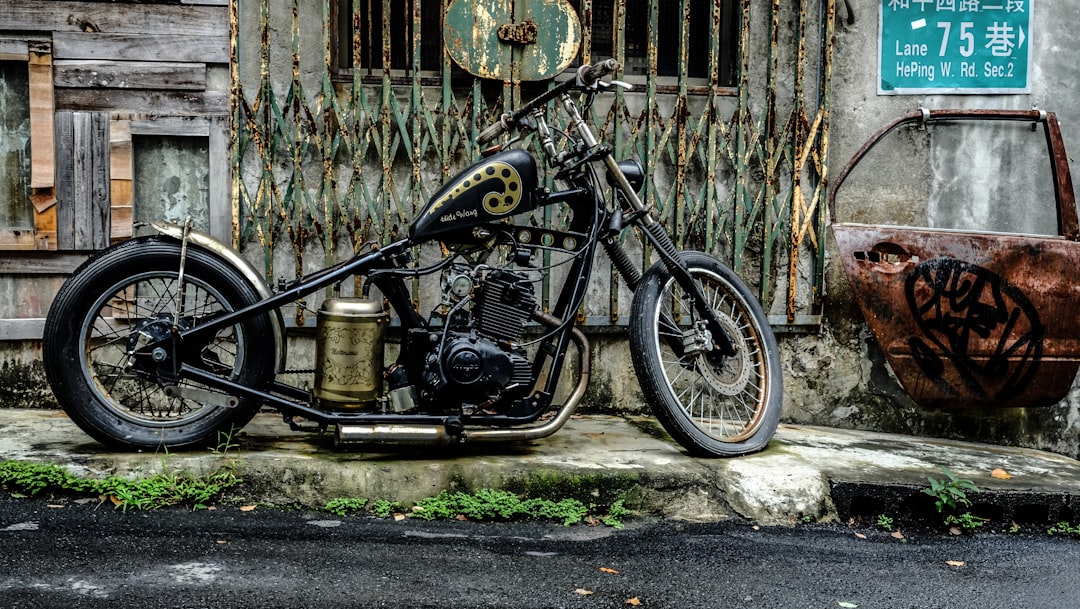 Photo motorcycle, vintage